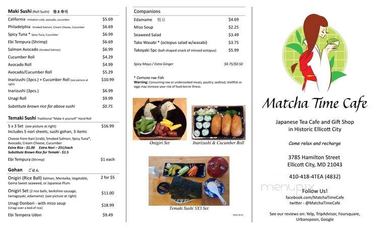 Matcha Time Cafe - Ellicott City, MD