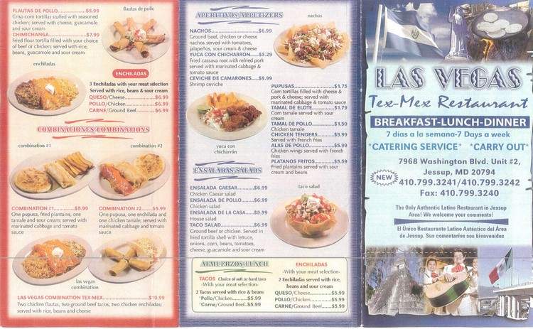 Las Vegas Tex-Mex Restaurant - Jessup, MD