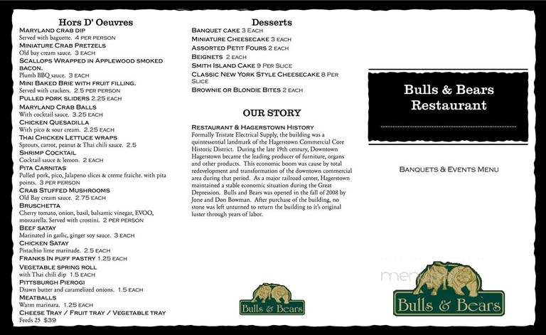 Bulls & Bears - Hagerstown, MD