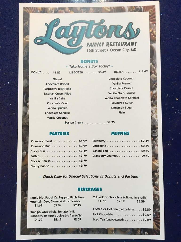 Layton's 16th Street Restaurant - Ocean City, MD