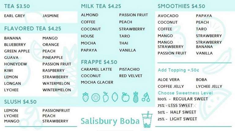 Salisbury Boba - Salisbury, MD