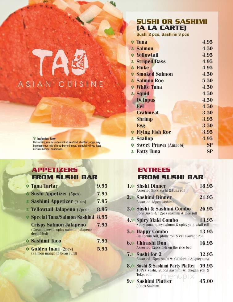 Tao Asian Cuisine - Sykesville, MD