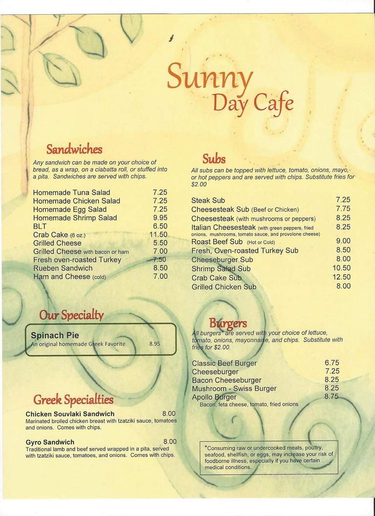 Sunny Day Cafe - Bel Air, MD