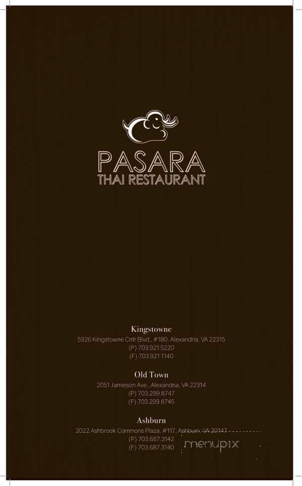 Pasara Thai - Ashburn, VA