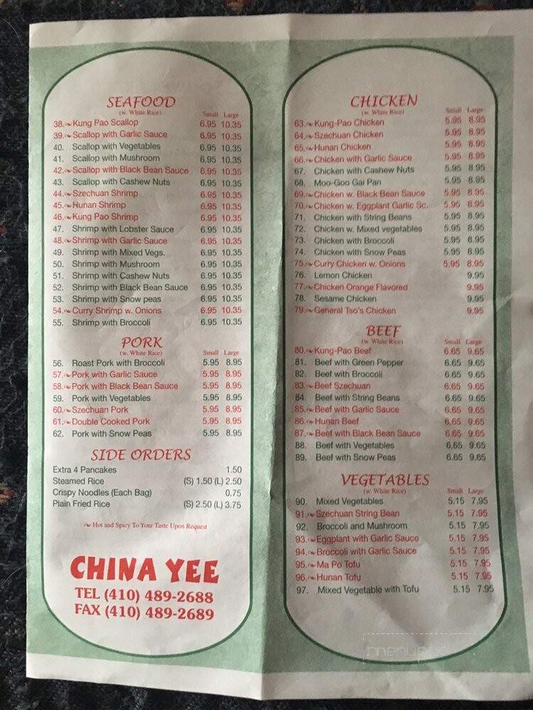 China Yee - Woodbine, MD