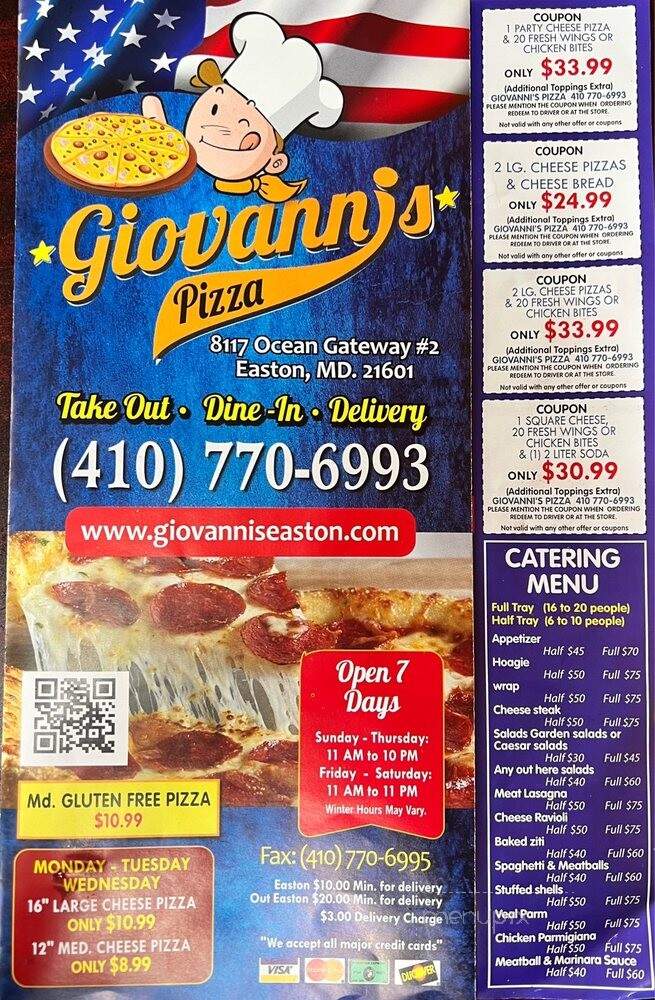 Giovanni's Italian Delight - Easton, MD