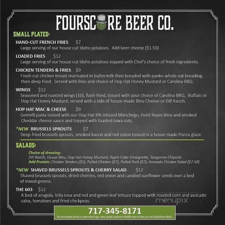 FourScore Beer Co. - Gettysburg, PA