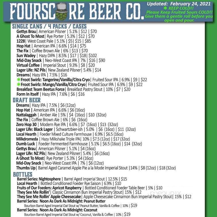 FourScore Beer Co. - Gettysburg, PA