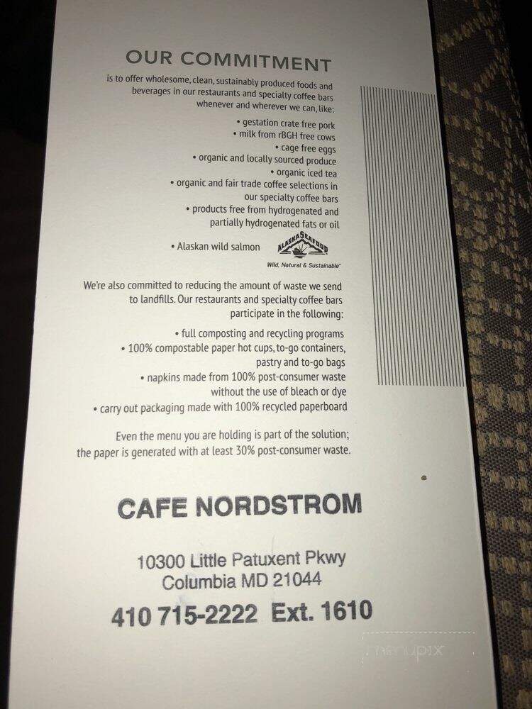 Nordstrom Cafe - Columbia, MD