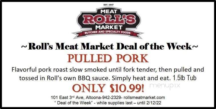 Roll's Meat Market - Altoona, PA