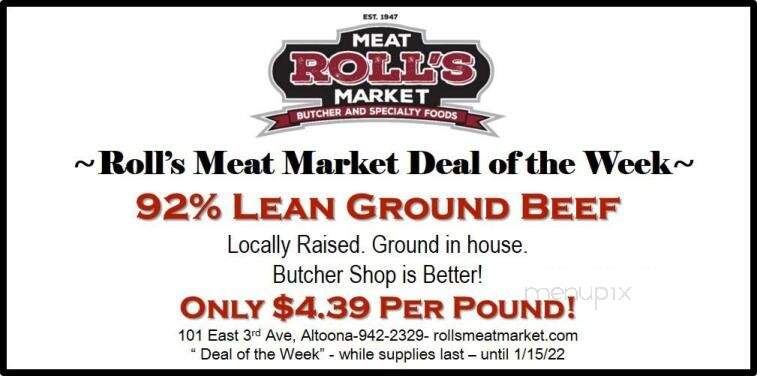 Roll's Meat Market - Altoona, PA