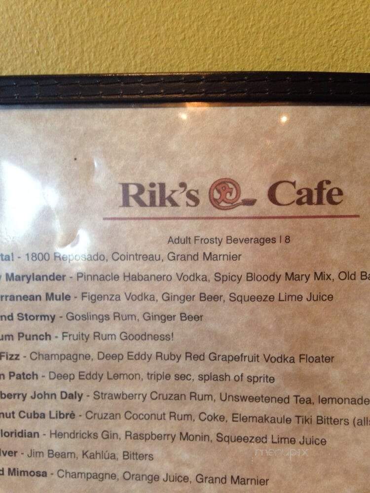 Rik's Cafe - Hagerstown, MD