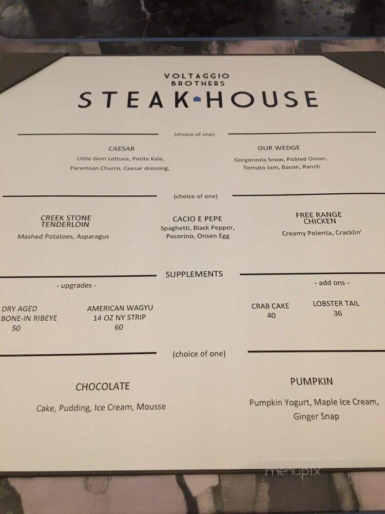 Voltaggio Brothers Steakhouse - National Harbor, MD