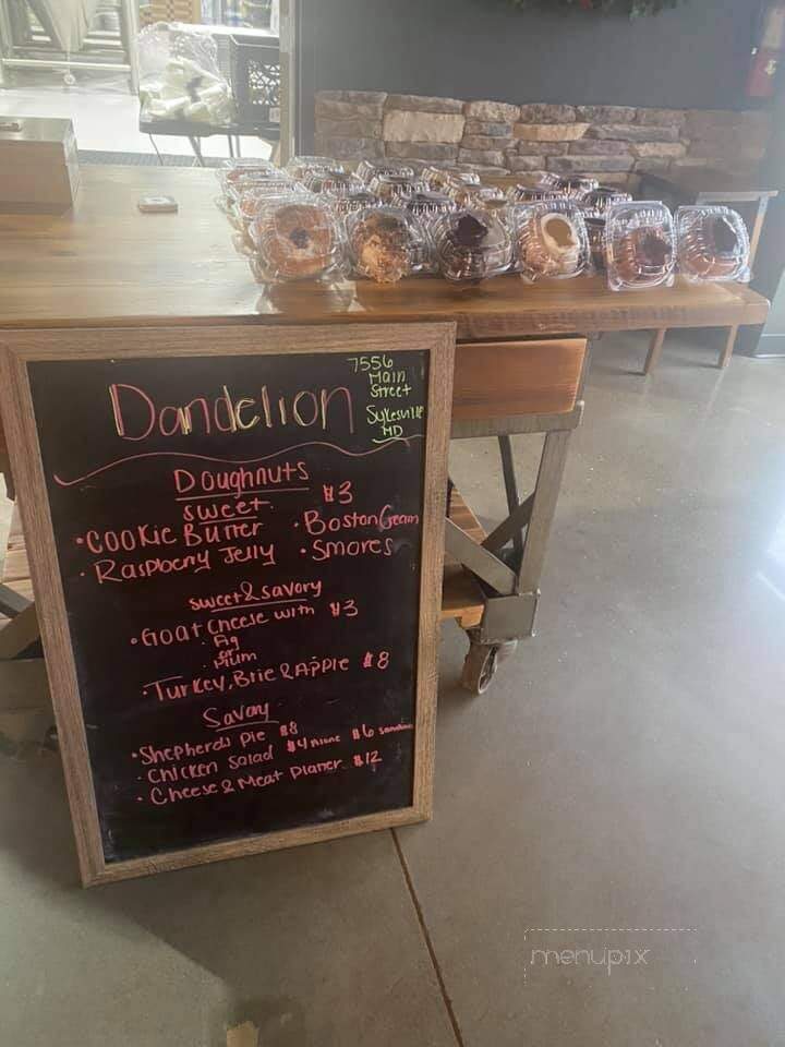 Dandelion Bakery - Sykesville, MD