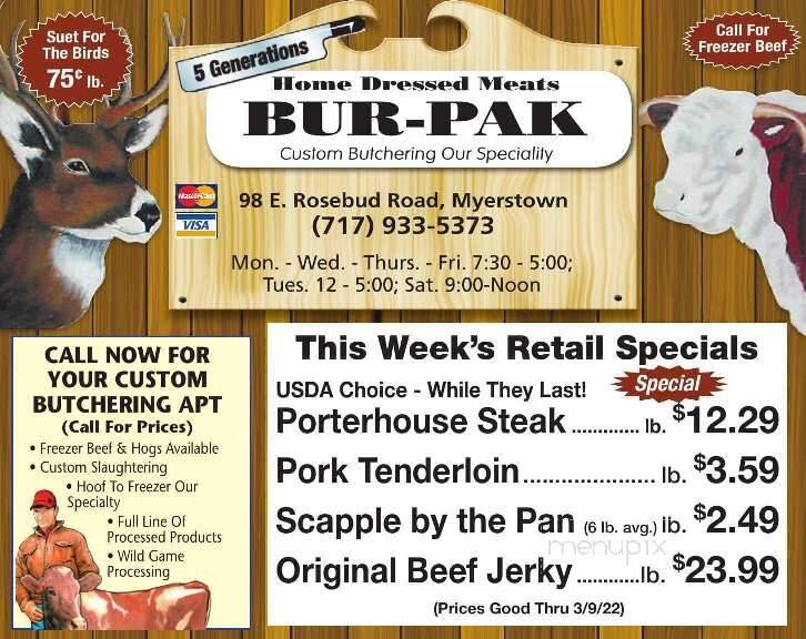 Bur-Pak Family Foods - Myerstown, PA