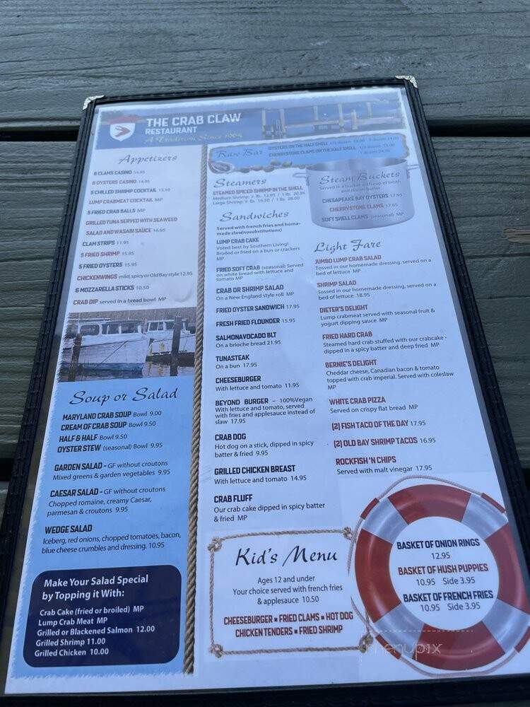 Crab Claw Restaurant - Saint Michaels, MD