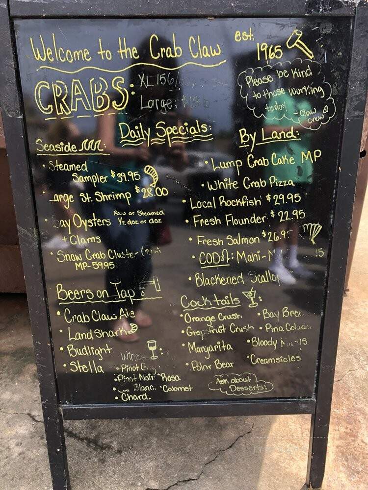 Crab Claw Restaurant - Saint Michaels, MD