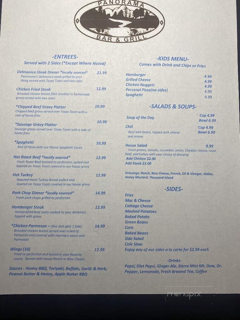 Panorama Bar & Grill - Berkeley Springs, WV