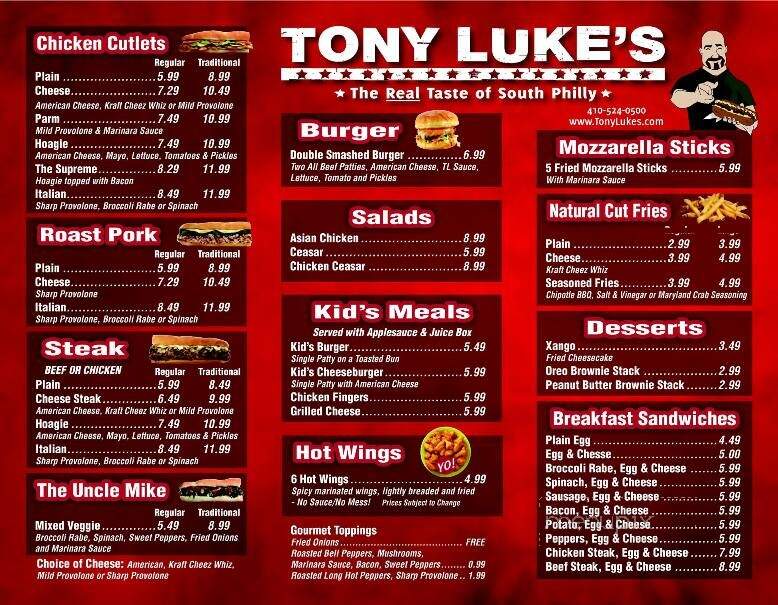 Tony Luke's - Ocean City, MD