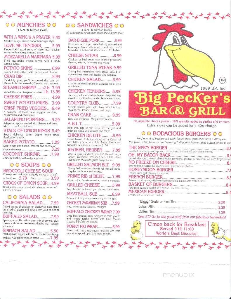 Big Pecker's Bar & Grille - Ocean City, MD