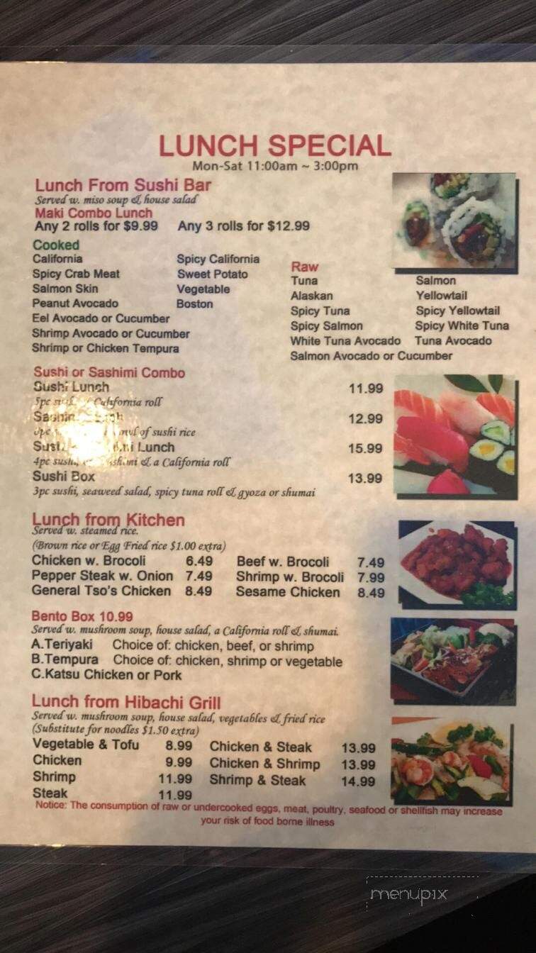 Sakura Hibachi & Sushi - West Grove, PA