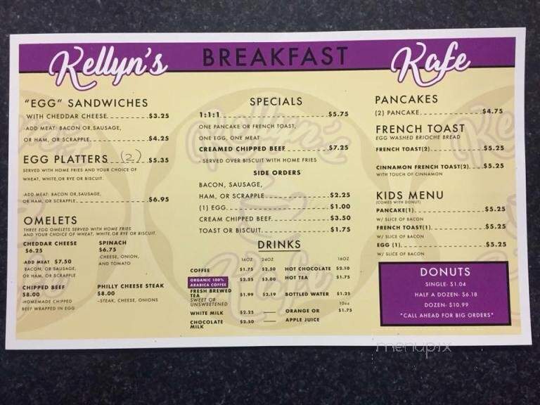 Kellyn's Kafe - Salisbury, MD