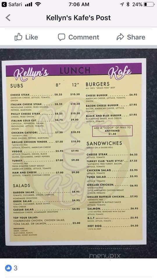 Kellyn's Kafe - Salisbury, MD