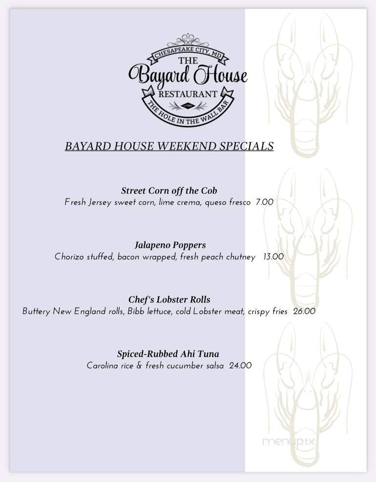 Bayard House - Chesapeake City, MD