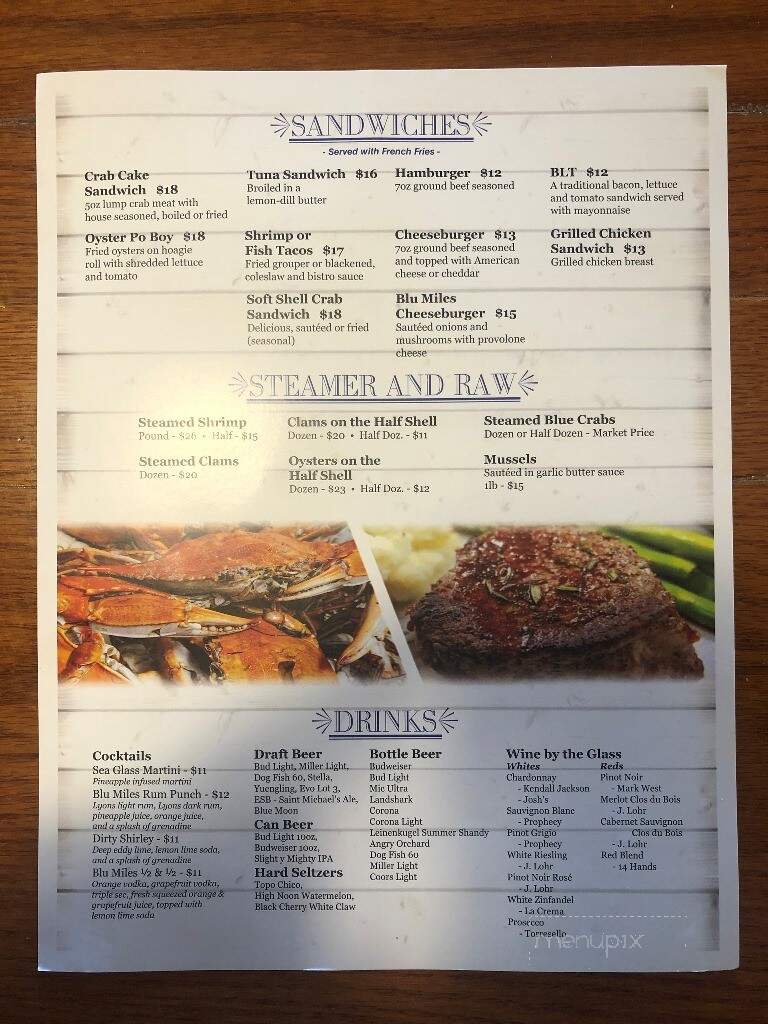 Blu Miles Restaurant - Saint Michaels, MD