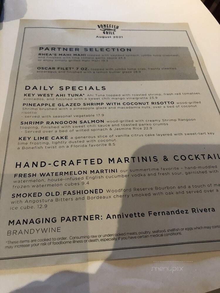 Bonefish Grill - Brandywine, MD