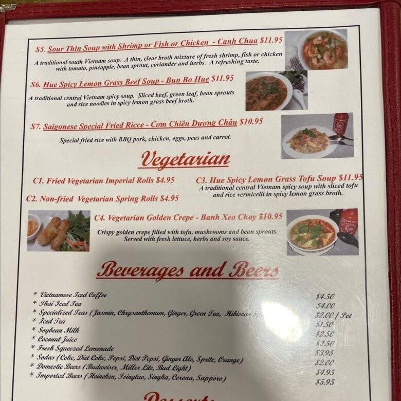 Saigonese Restaurant - Wheaton, MD