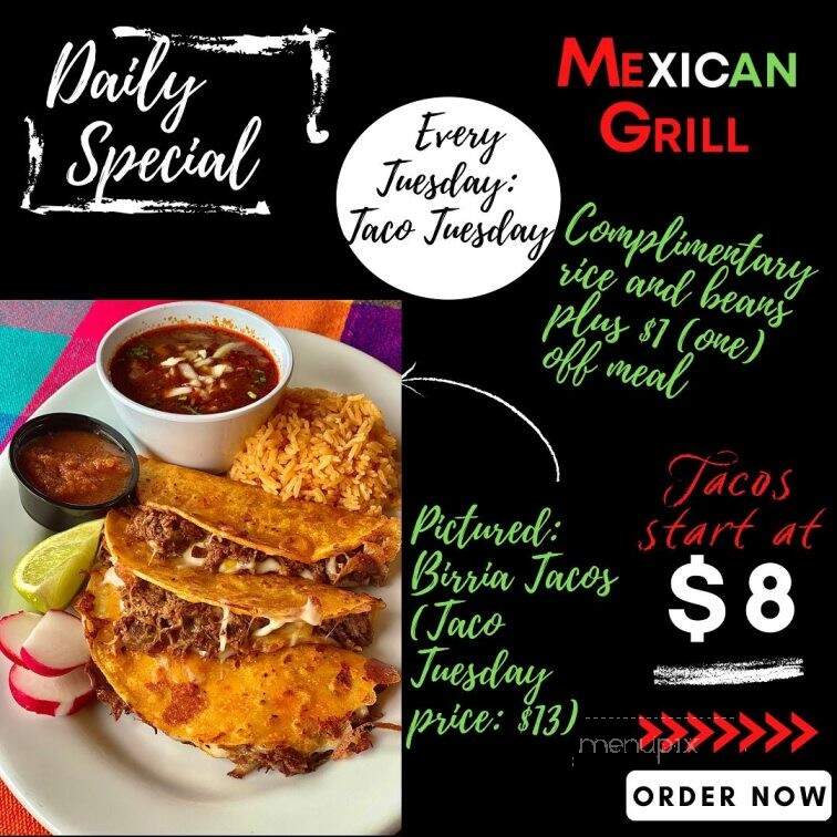 Mexican Grill - Poolesville, MD