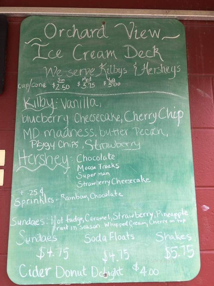 Milburn Orchards Ice Cream & Lunch Deck - Elkton, MD