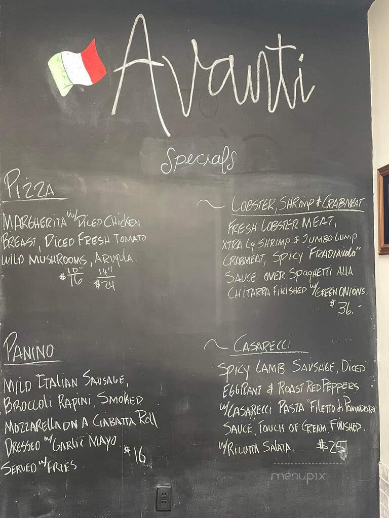 Avanti Pizzeria Trattoria Market - Stevensville, MD